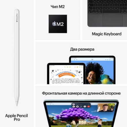 Планшет Apple iPad Air 13" 256Gb (2024) Wi-Fi синий