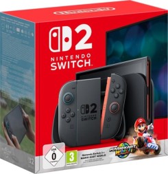 Игровая приставка Nintendo Switch 2 + Mario Kart World (чёрный)