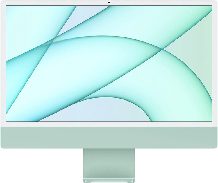 Моноблок Apple iMac 24" Retina 4,5K (M1 8C CPU, 7C GPU) 8/256GB SSD зеленый